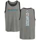 Men's Gottlieb Ayedze Miami Dolphins ＃72 Pro Line by Backer Tri-Blend Tank Top - Ash