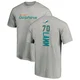 Men's Kendall Lamm Miami Dolphins ＃70 Pro Line Backer T-Shirt - Ash