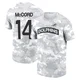 Youth Kyle McCord Miami Dolphins ＃14 Arctic Camo 2024 Salute to Service Performance T-Shirt